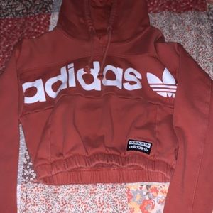 Adidas cropped hoodie